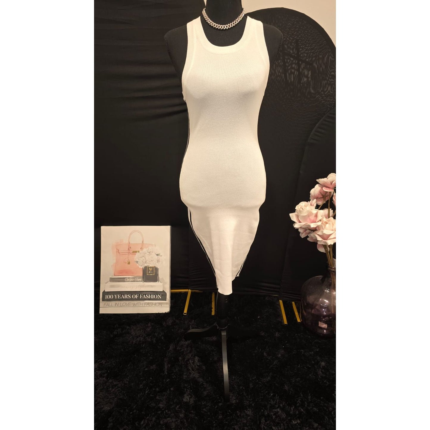 Chill White Dress-New Arrival