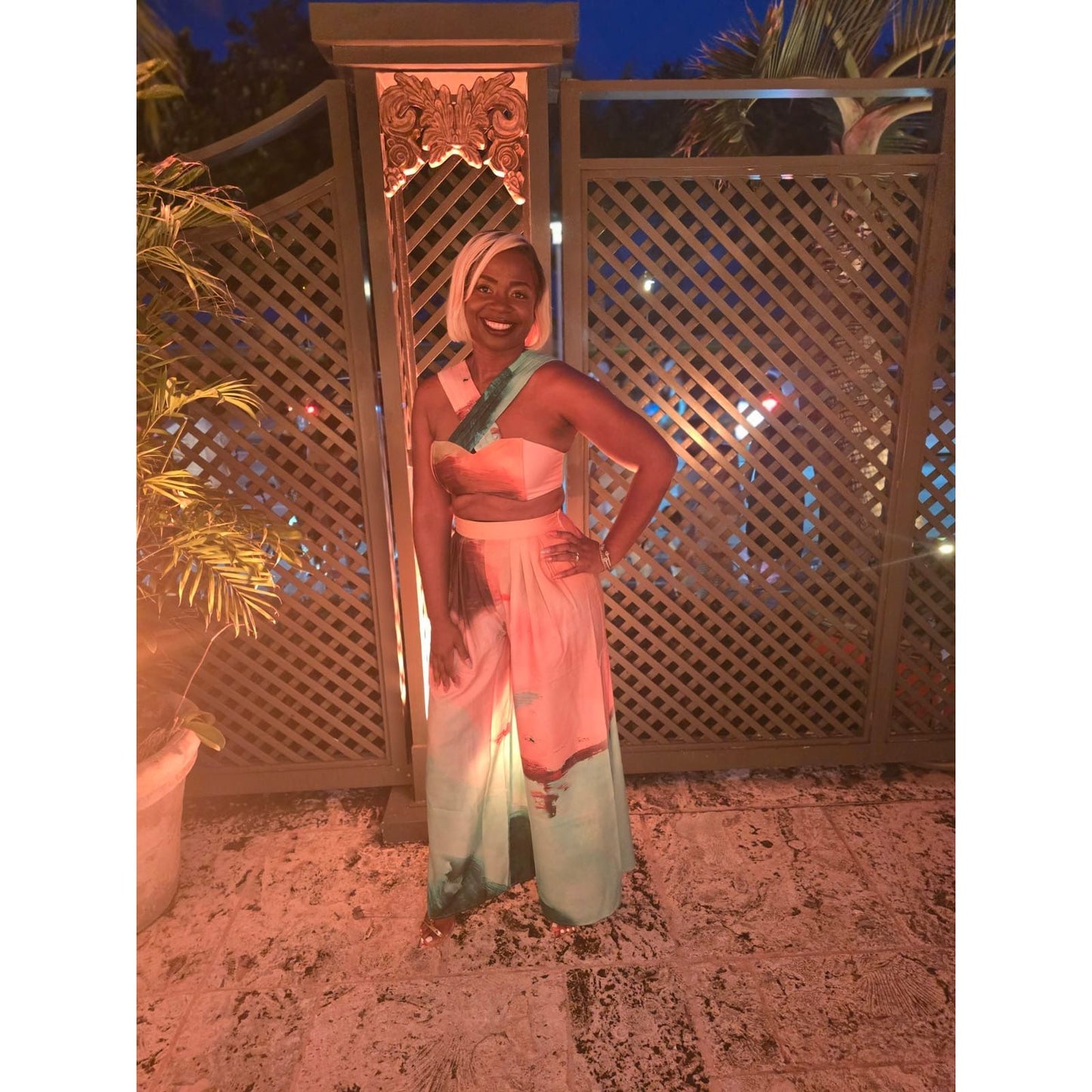 Miami vibez pants set