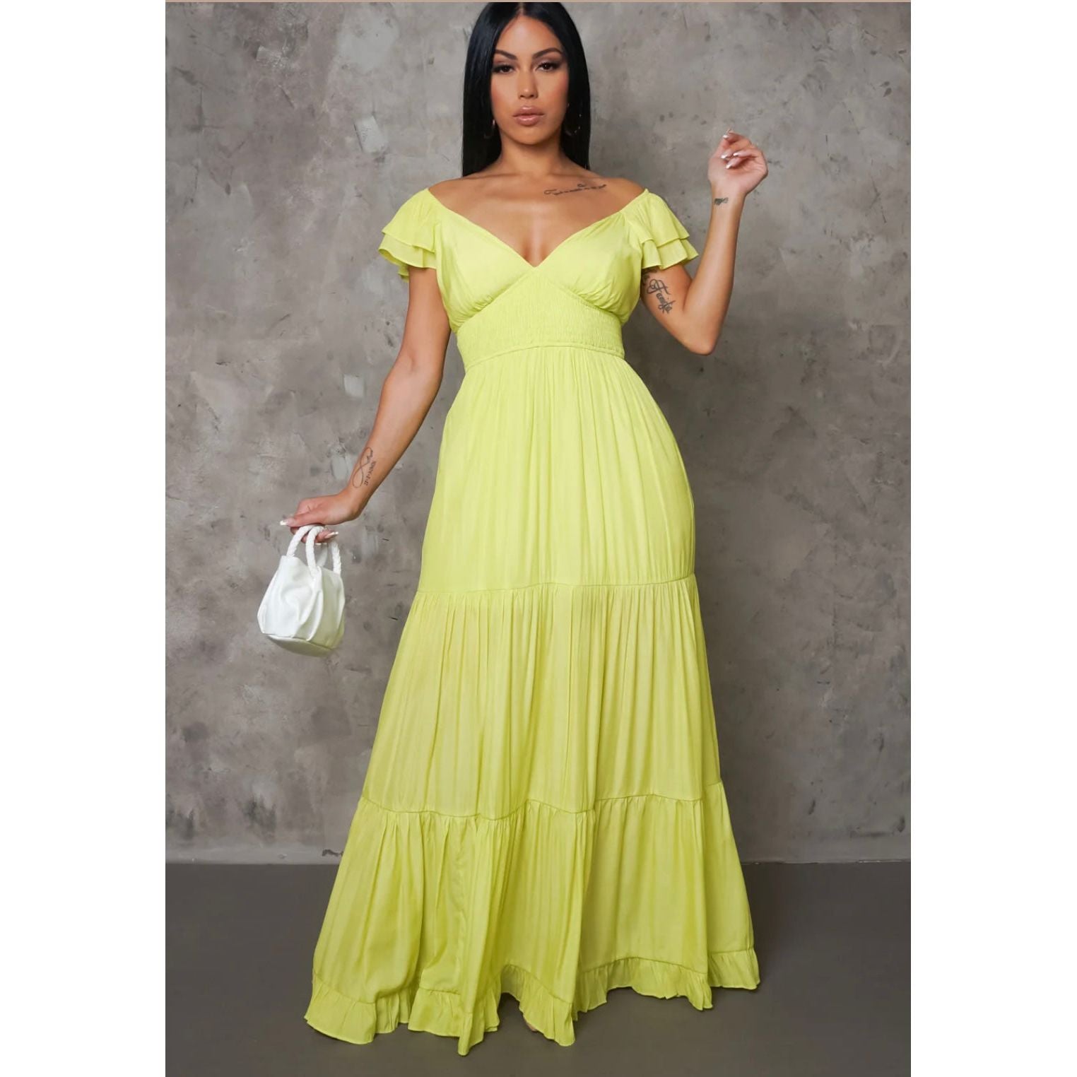 lina maxi dress LoveShackFancy Lina Dress in Pink