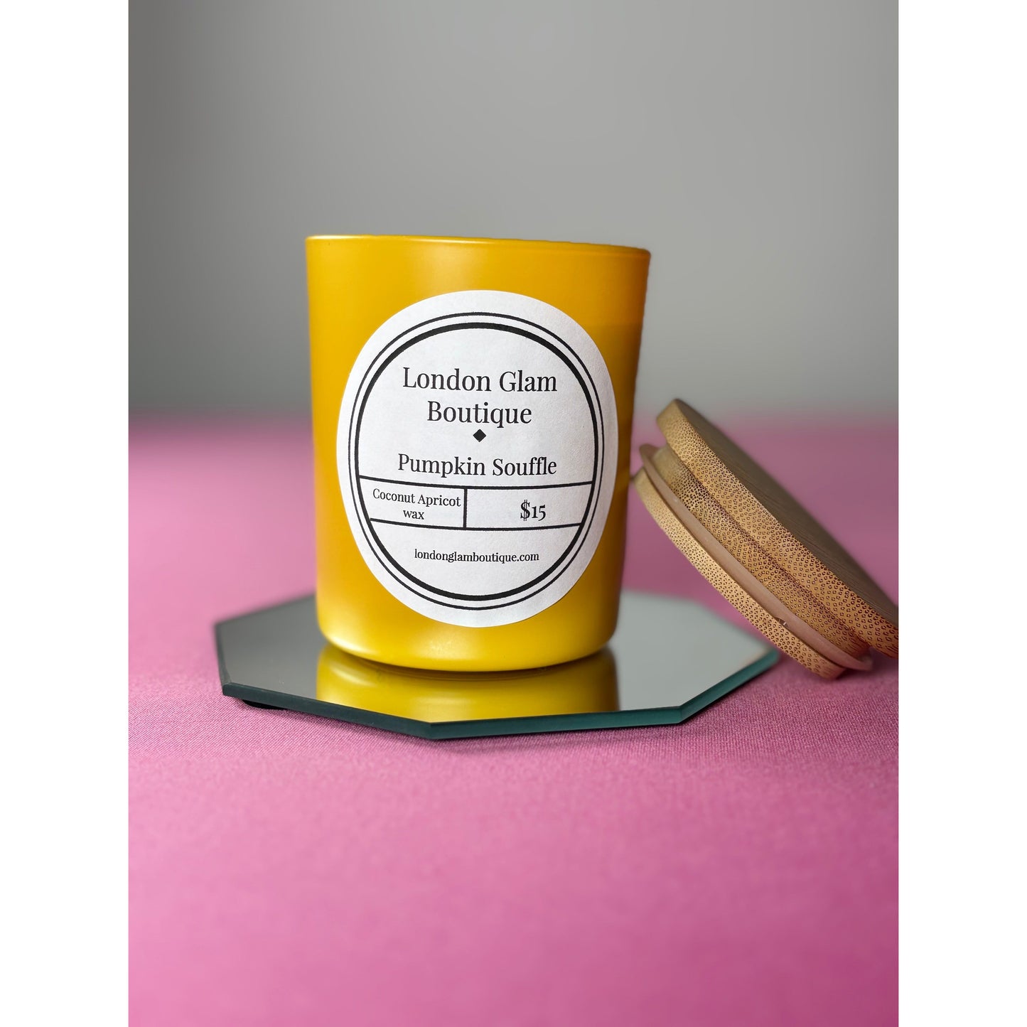 Pumpkin Soufflé Candle