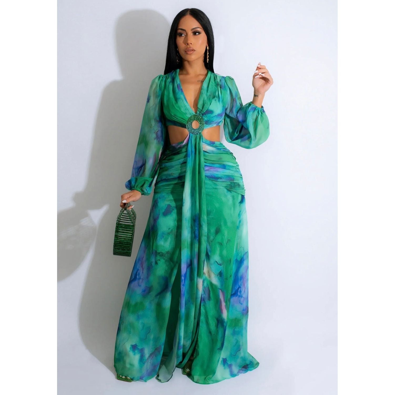 Goddess maxi dress Spring London Glam Boutique Goddess maxi dress Spring London Glam Boutique