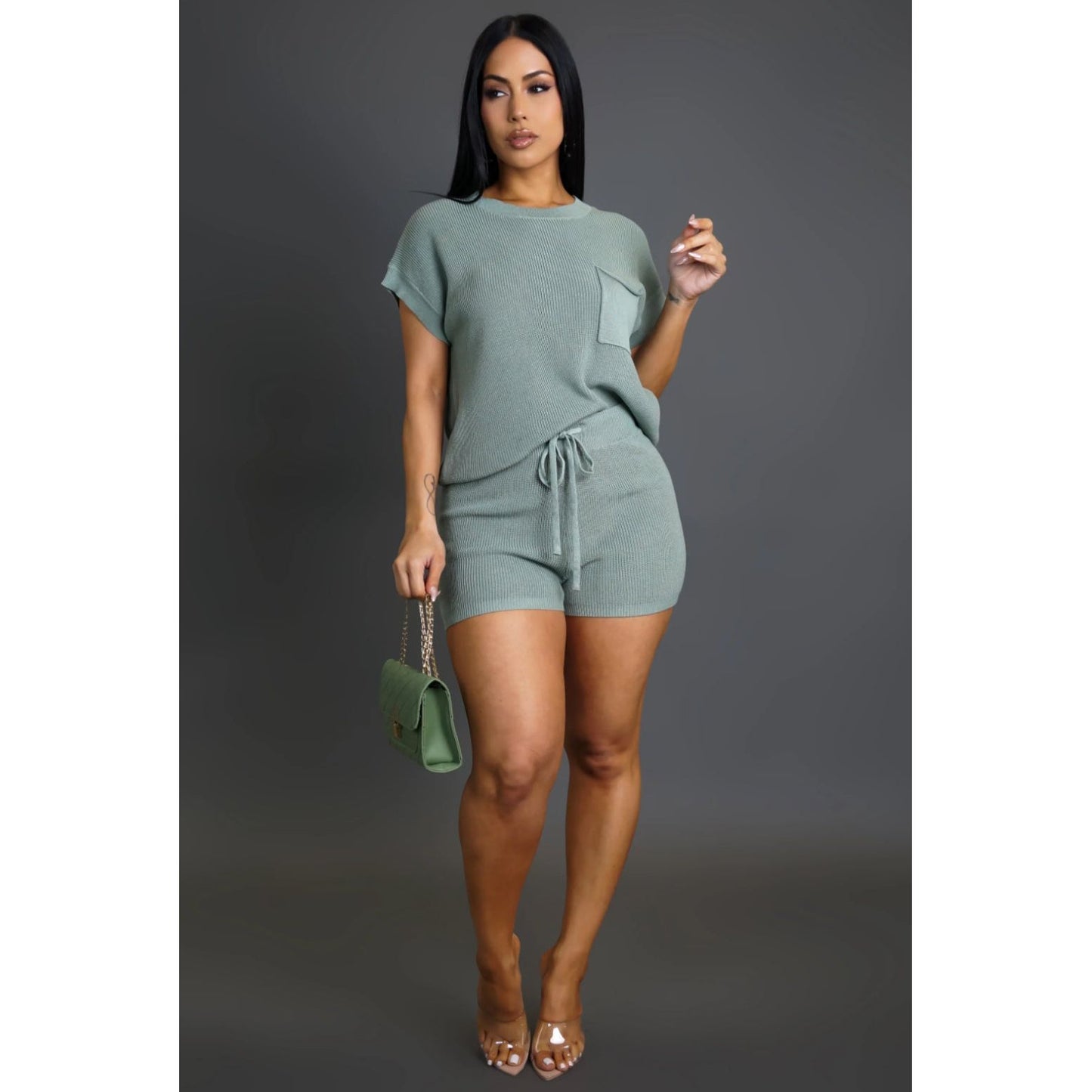 Mo Shots set Sage- New Arrival