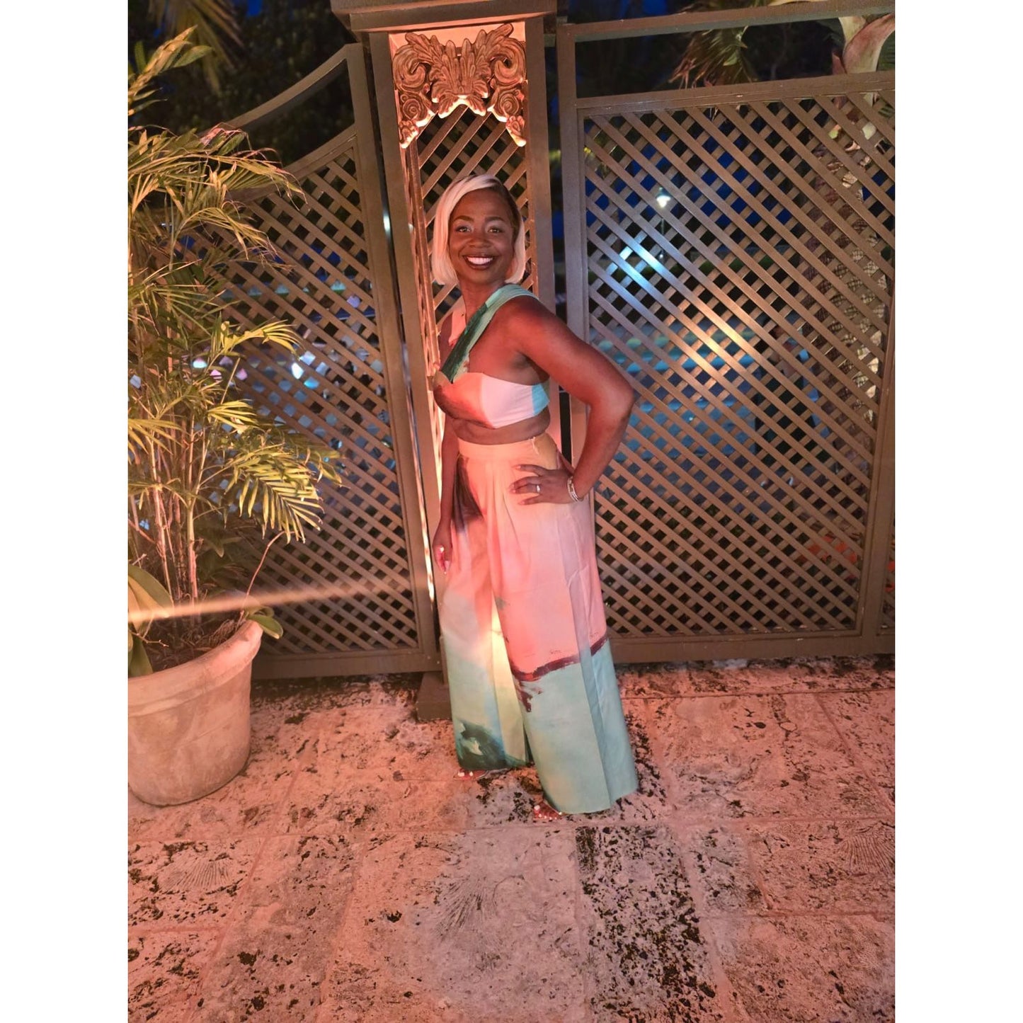 Miami vibez pants set